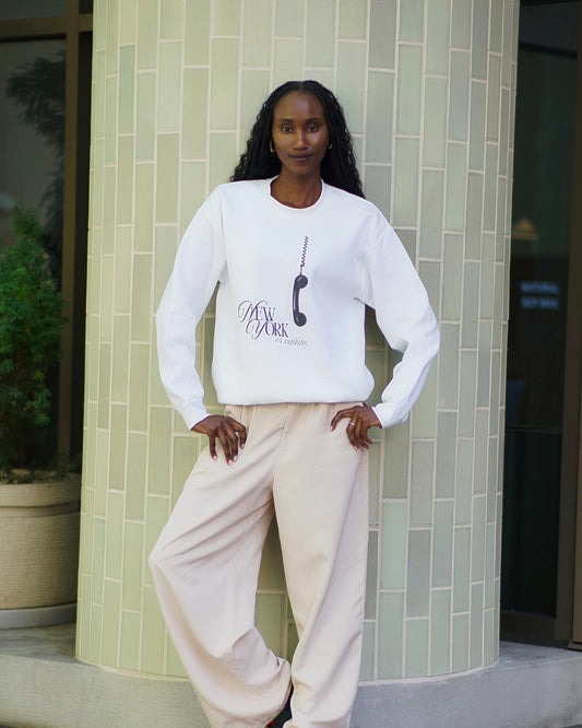 NYFW IS CALLING SWEATSHIRT