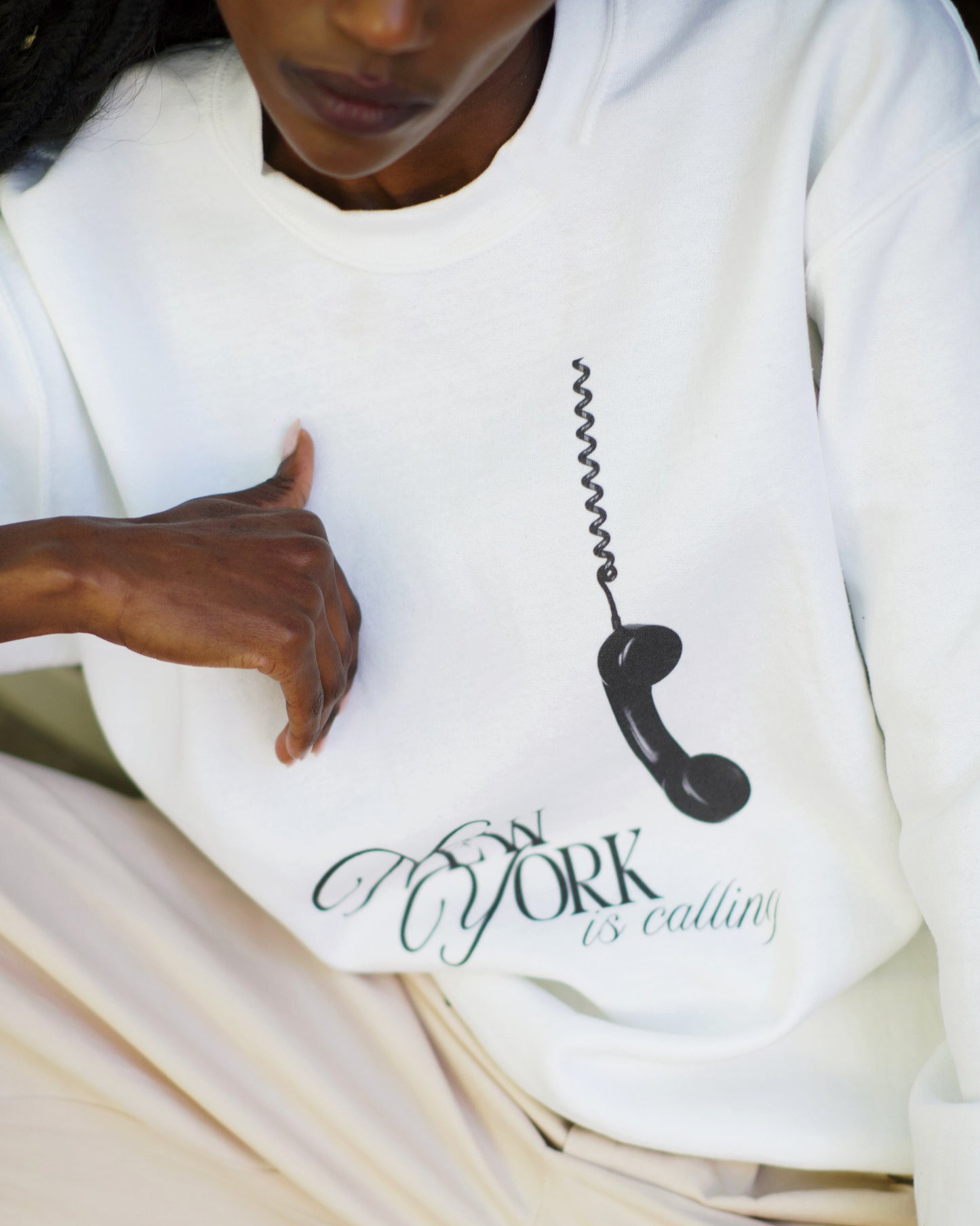 NYFW IS CALLING SWEATSHIRT