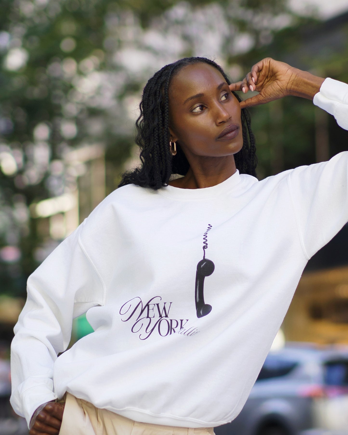 NYFW IS CALLING SWEATSHIRT