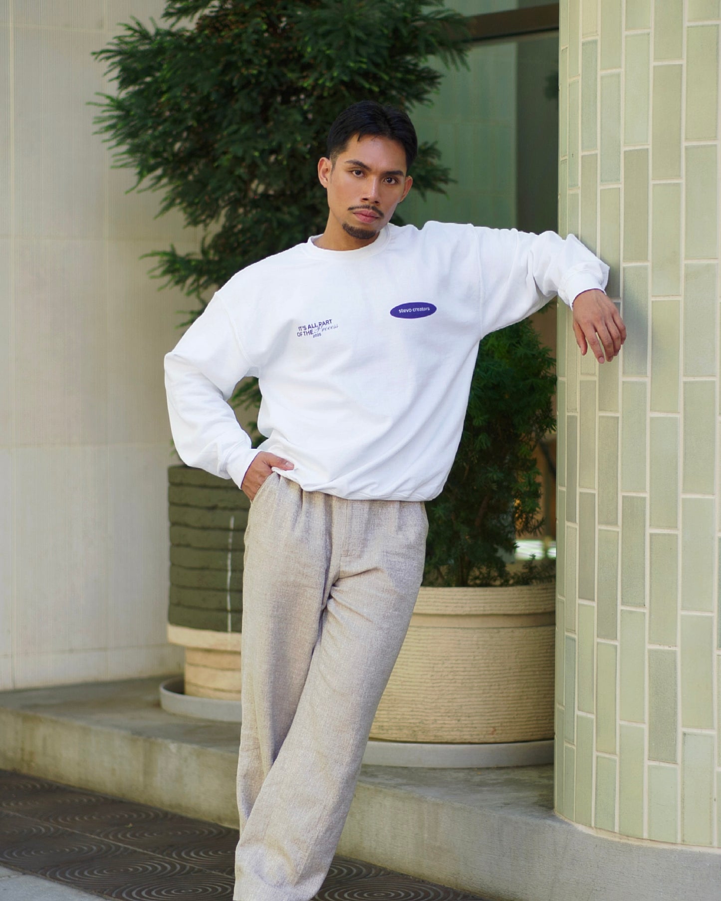 A PART OF THE PROCESS SWEATSHIRT