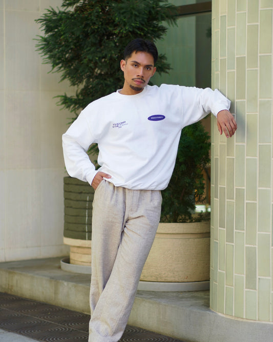 A PART OF THE PROCESS SWEATSHIRT