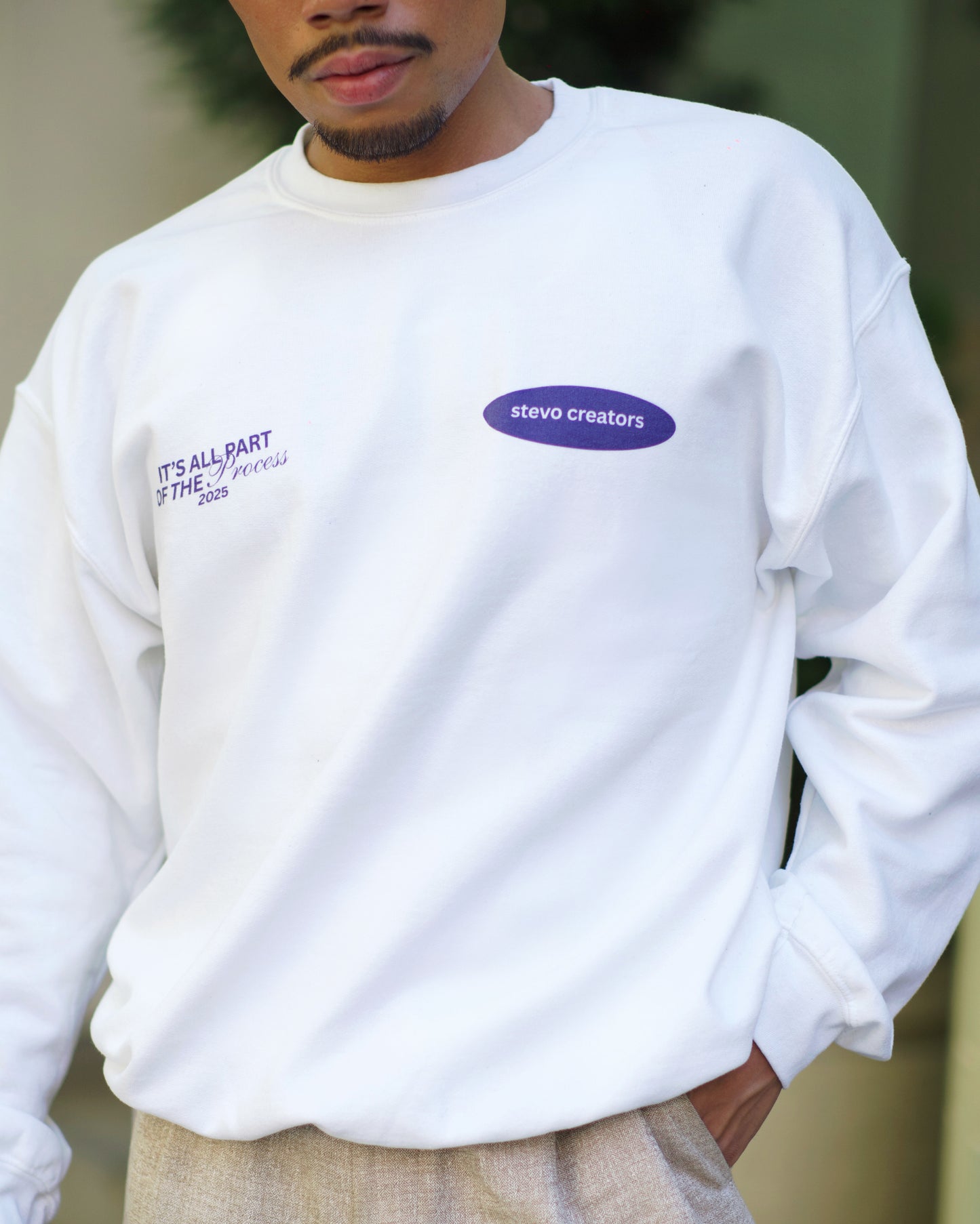 A PART OF THE PROCESS SWEATSHIRT