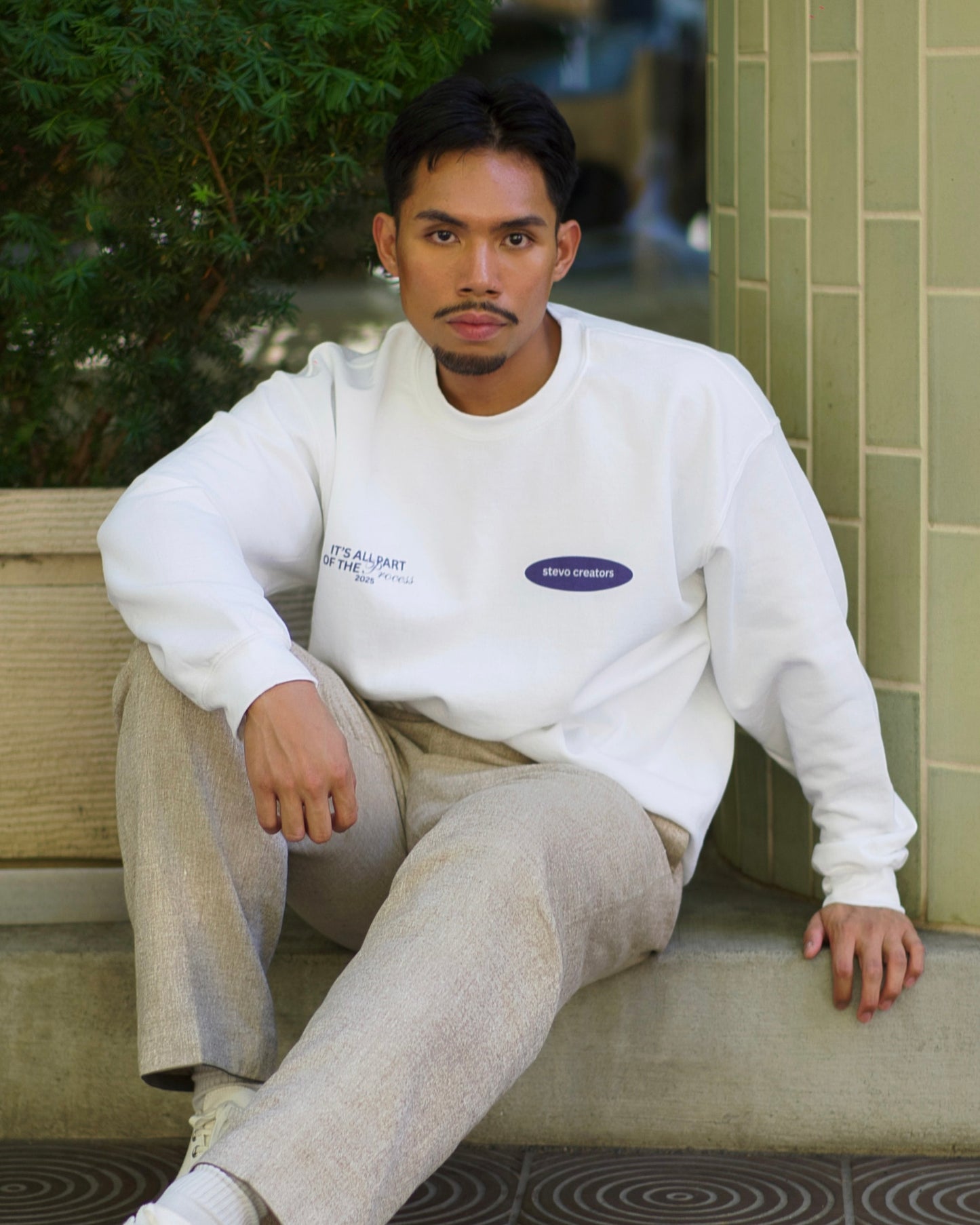 A PART OF THE PROCESS SWEATSHIRT