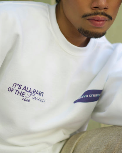 A PART OF THE PROCESS SWEATSHIRT
